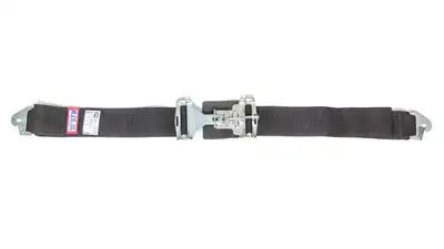 RJS 3in Lap Belts W/Snap End Black