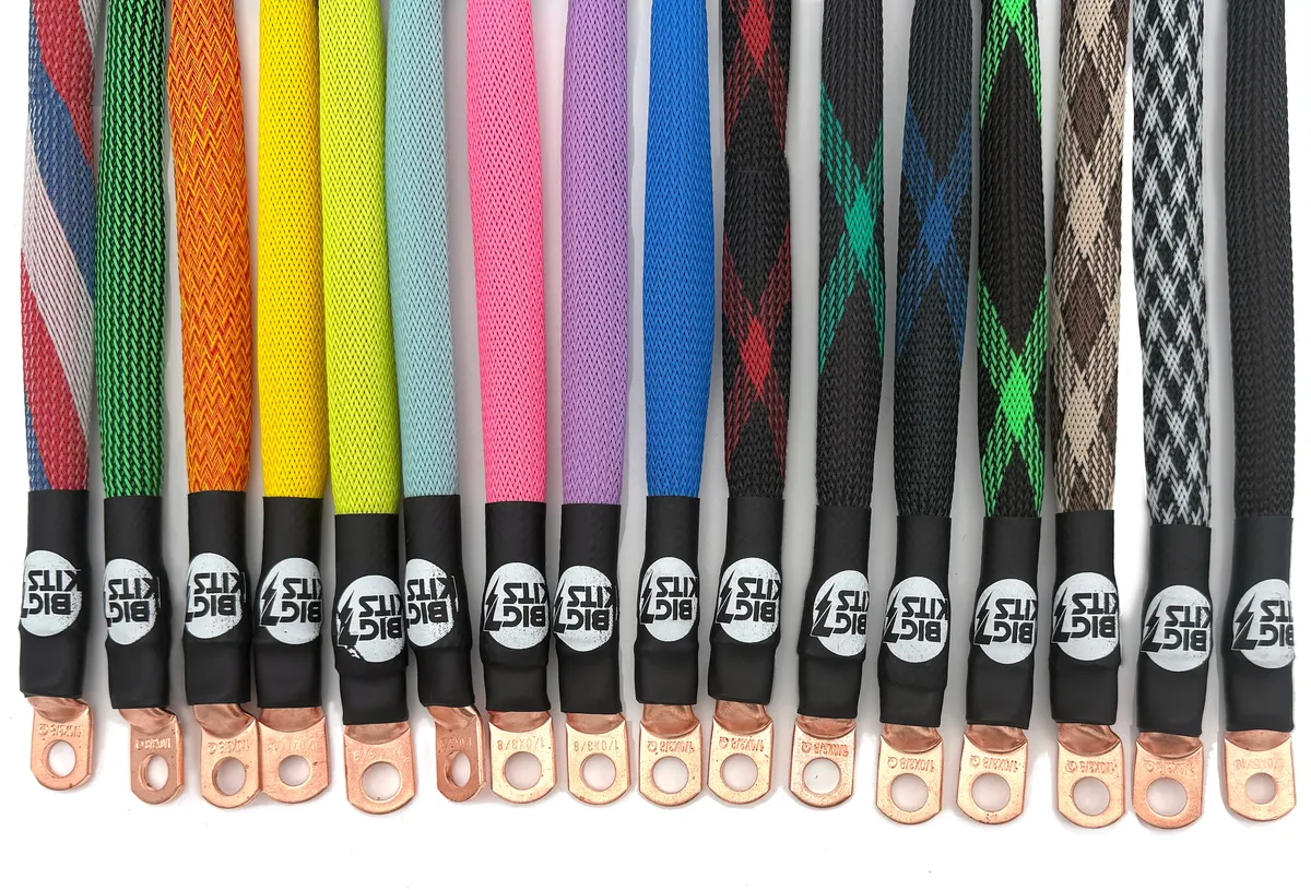 1991-1995 Jeep Wrangler YJ Battery Cable Kit 4.0 Liter 4 Gauge Battery Cable Big7Kits product image