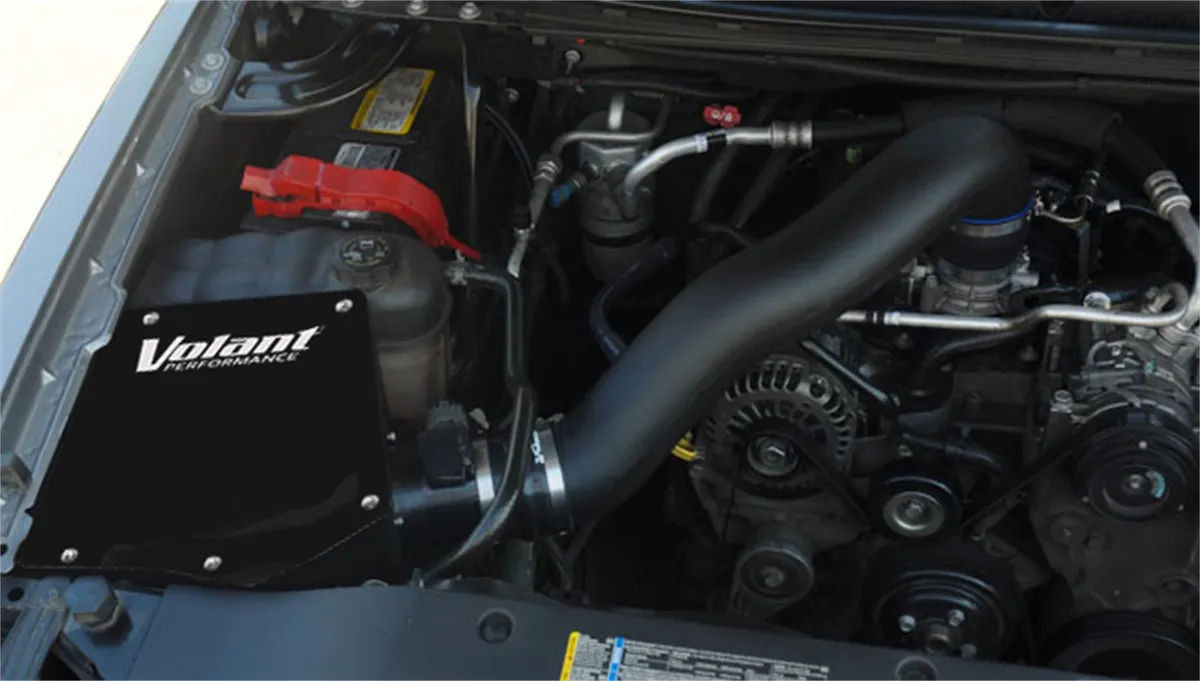 Cold Air Intake Kit; Incl. Closed Filter Box/Air Duct/Pro5 Filter/Connectors/Clamps; product image
