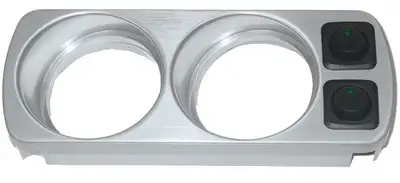 Pacific Performance Engineering 2G OH Gauge Mount Polished W/ Switch PPE Diesel