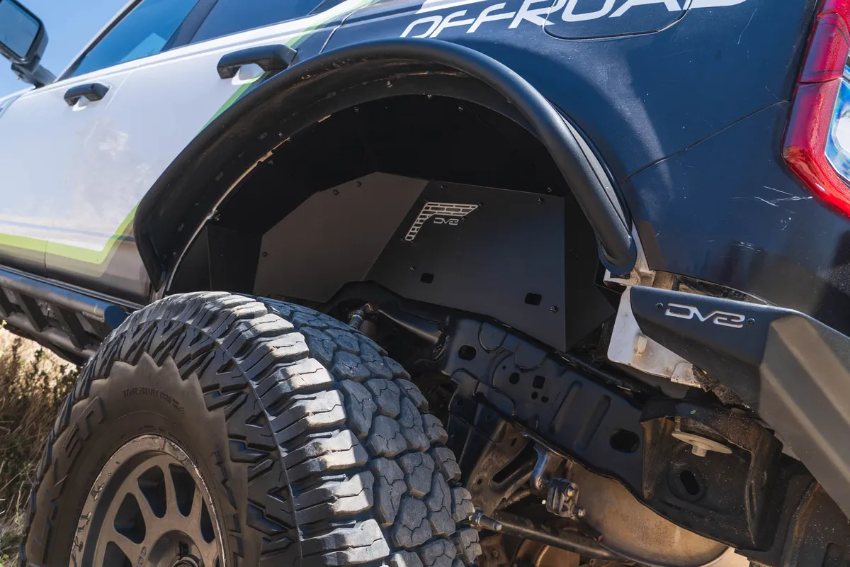 DV8 Offroad 2021-2025 Ford Bronco Rear Inner Fenders INFEND-08RB product image
