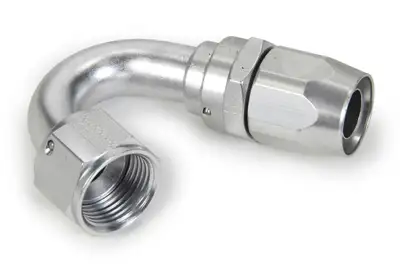 Fragola Performance Systems #12 150-Degr Power Flow Hose End - Clear
