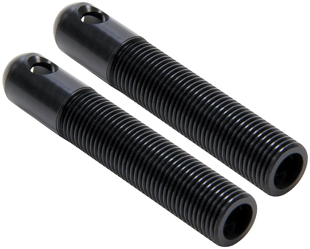 Allstar Performance L/W Aluminum Hood Pins 3/8in Black 10pk
