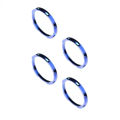 KC HiLiTES Flex Era LED Light Bar - Bezel Kit For 10 Segments - Blue
