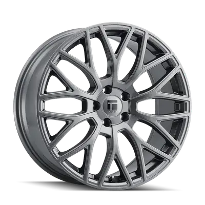 Touren Touren Wheels TR76 3276 Gloss Graphite 20X8.5 5-120 35MM 74.1MM