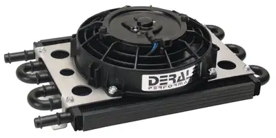 Derale 6 Pass Econo-Cool Remote Fluid Cooler, 1/2
