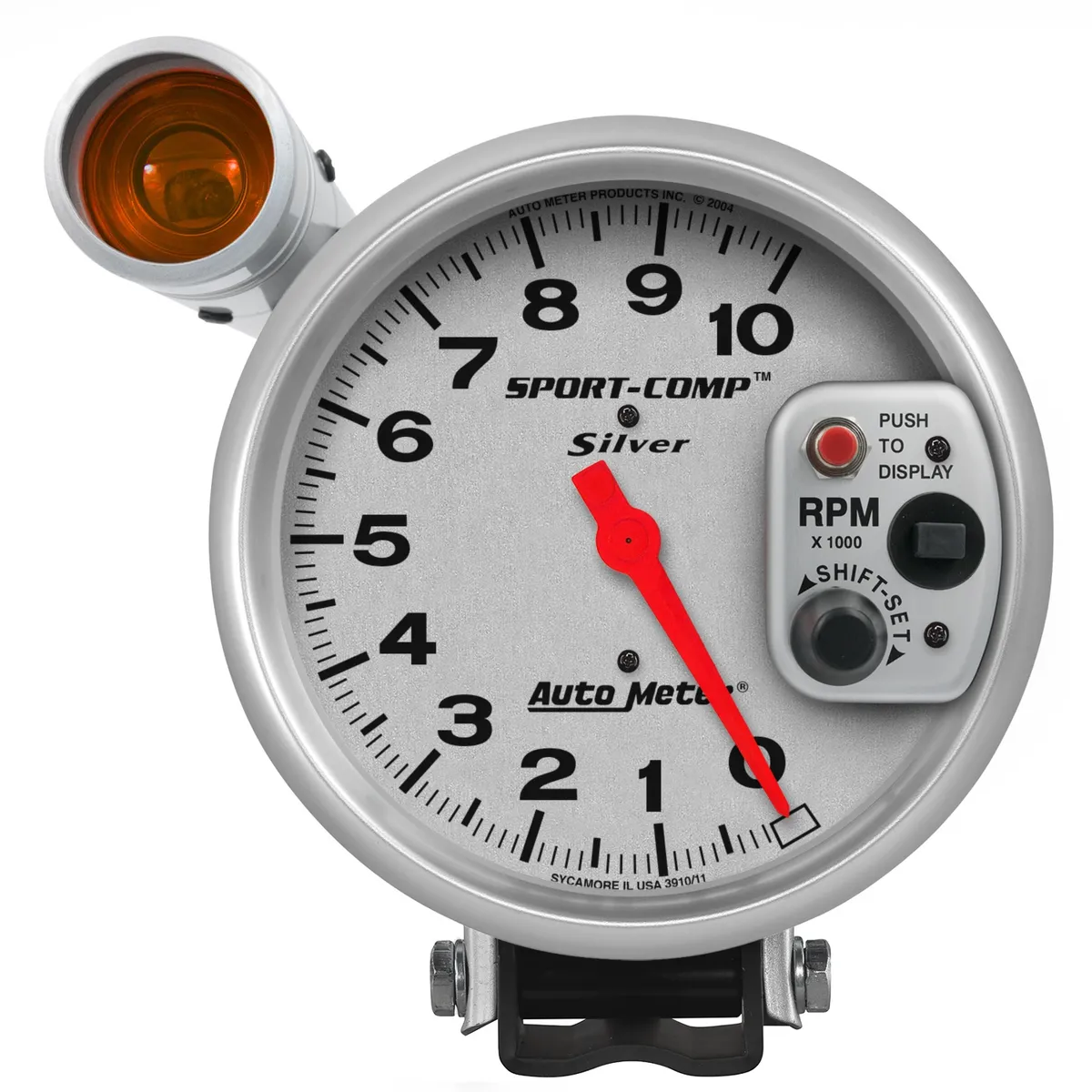 Gauge, Tachometer, 5", 10k RPM, Pedestal w/ ext. Shift-Lite, Ultra-Lite product image