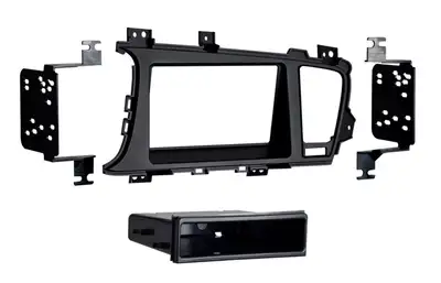 Metra Electronics TURBOKits; Radio Installation Kit; Incl. Instructions/Hardware; For DIN; Black;