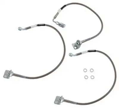 Edelbrock 97-06 TJ Russell Extended Brake Line Kt
