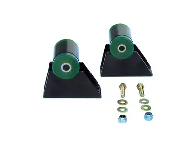 Rock Jock Heavy Duty Motor Mount Kit 87-06 Wrangler YJ TJ/LJ 1 Inch Raised Includes Hardware RockJock 4x4