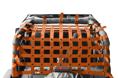 Steinjager Tops and Covers 1987-1995 Cargo Nets Orange
