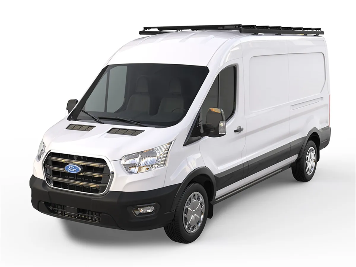 Ford Transit L3H2136in WBMedium Roof 2013-Current Slimpro Van Rack Kit - by Front Runner product image