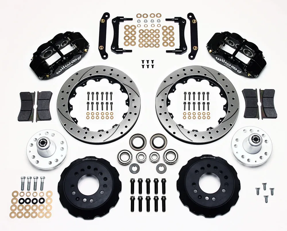 1970 - 1978 Buick, Cadillac, Chevrolet, GMC, Oldsmobile, Pontiac Forged Narrow Superlite 6R Big Brake Front Brake Kit (Hub) - 140-10485 product image