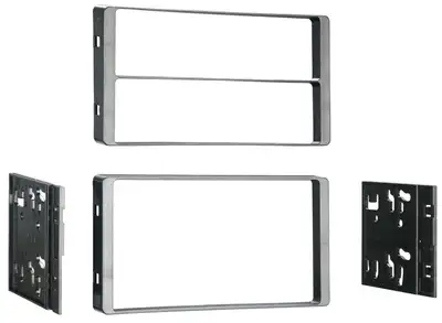 Metra Electronics TURBOKits; Radio Installation Kit; Mounts Two DIN/Two Single Units;