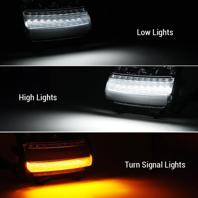 Front LED Turn Signals & Fender Side Marker Lights Combo for 2018-Later Jeep Wrangler JL & Gladiator JT product image