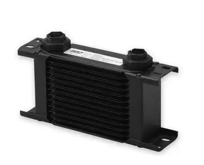 Synergy Manufacturing Earl's UltraPro Oil Cooler - Black - 13 Rows - Narrow Cooler