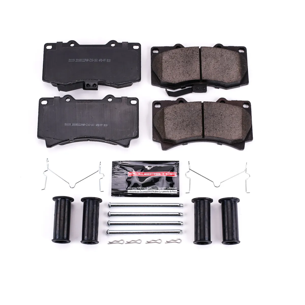 Front Z23 Evolution Sport Carbon Fiber Infused Ceramic Brake Pads product image