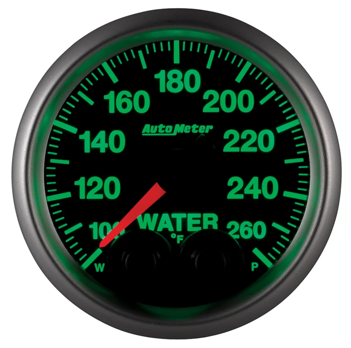 Gauge, Water Temp, 2 1/16", 260?F, Stepper Motor w/Peak & Warn, Elite product image