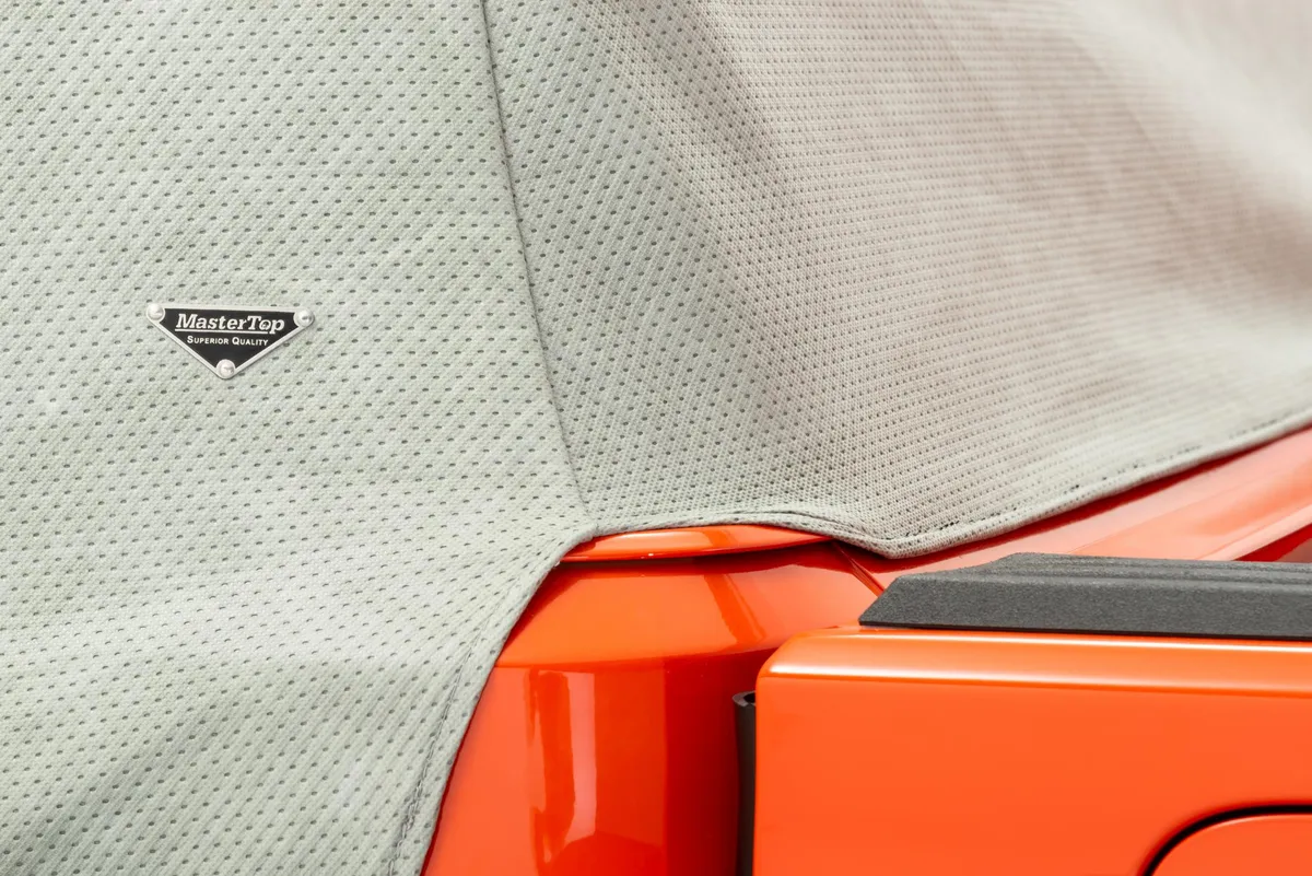 5 Layer Full Door Cab Cover 2020-2024 Jeep JT Gladiator 4Dr Gray (All Top/Top hardware Removed) MasterTop product image