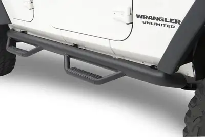 N-Fab 0718 Wrangler JK 4dr Nerf Step(W2w)textured Finish