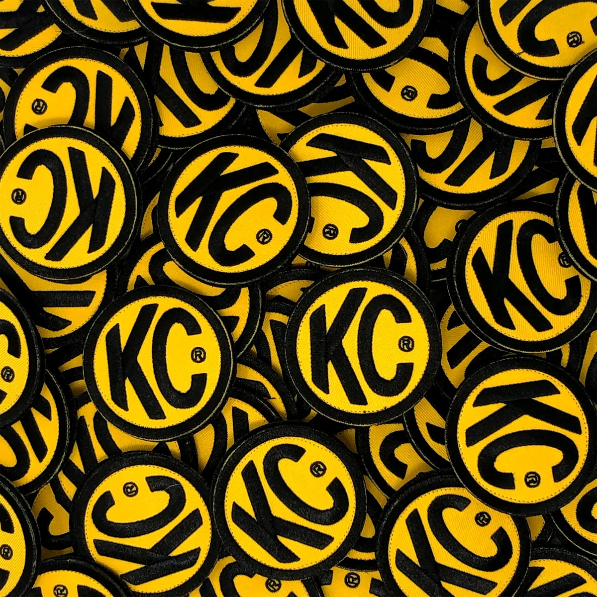 KC HiLiTES 7003 KC Patch KC Embroidered Logo Round 2.5in product image