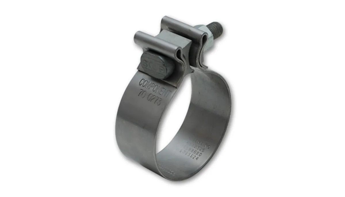 Vibrant Performance - 1166 - Stainless Steel Seal Clamp for 2.5 in. O.D. Tubing (1.25 in. Wide Band) product image