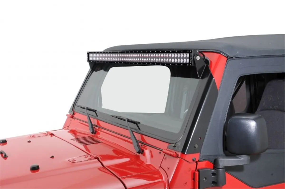 KC HiLiTES 7340 Bracket Mount Set 50 Overhead - 1997-2006 Jeep Wrangler TJ product image