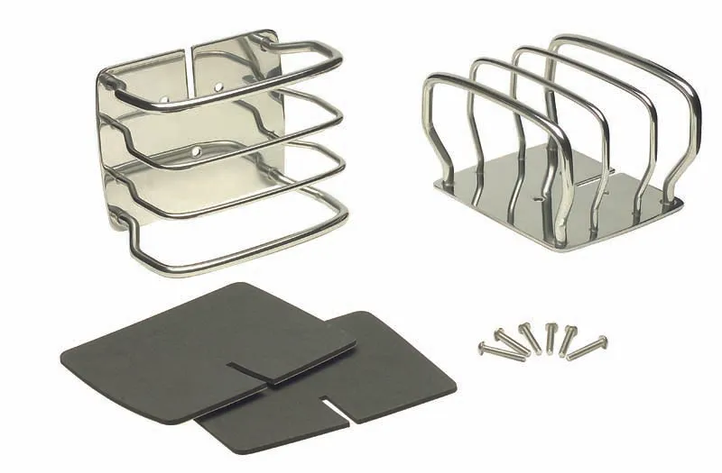 JEEP CJ/YJ/TJ Taillight Guard Pair 76-06 CJ Wrangler YJ/TJ Polished Silver Kentrol product image