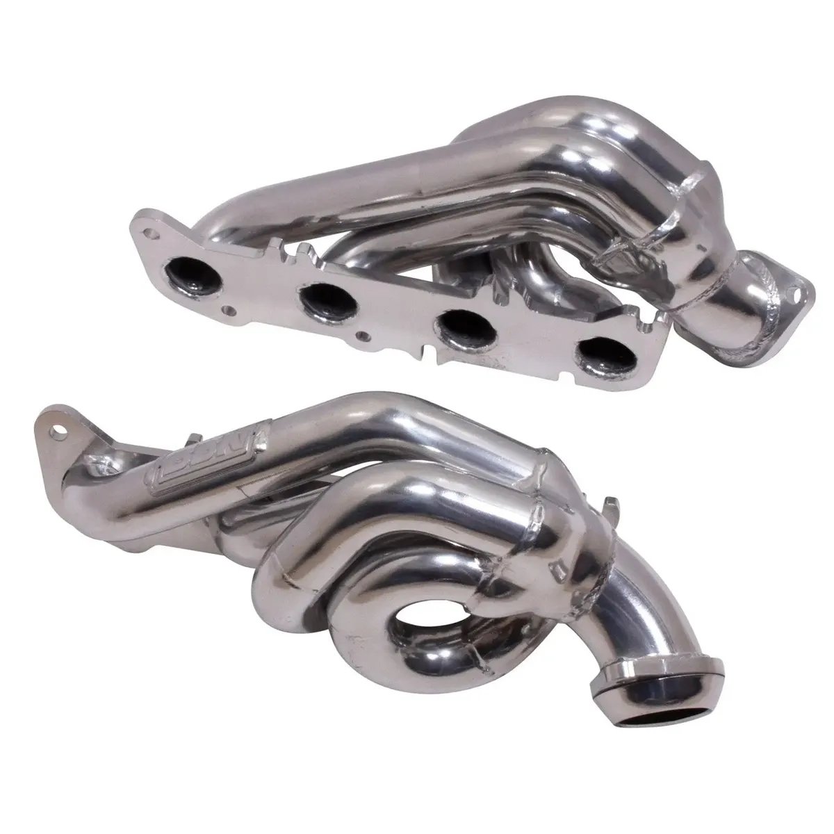 2011-2014 Ford F150 Coyote 5.0 Truck 1-34 Shorty Tuned Length Headers - Polished Silver Ceramic product image