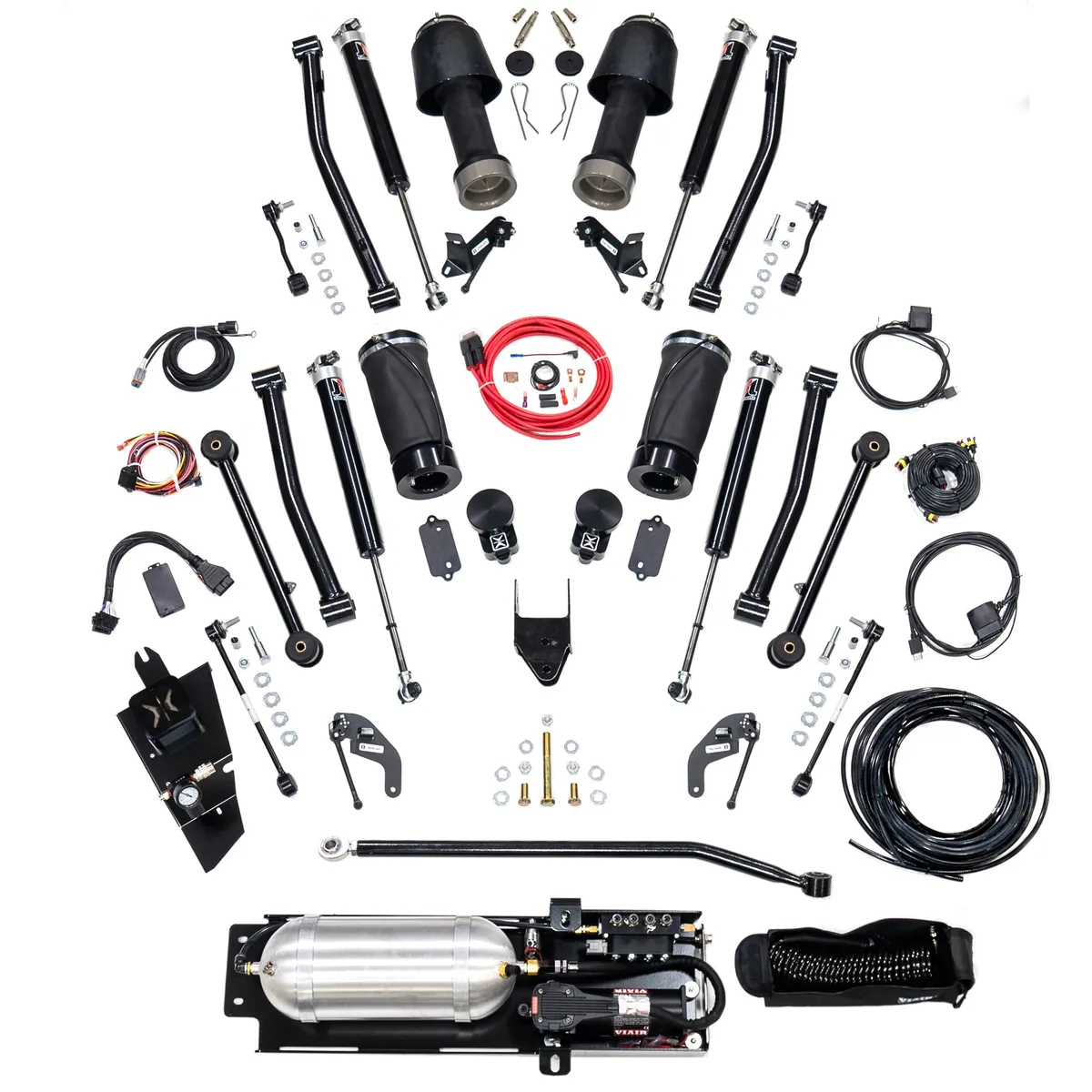 JEEP Wrangler 4xE/E-Torque/392 2018 - 2025 3.5" Upgraded Dynamic Lift Kit with Piggyback Shocks (not diesel compatible) product image