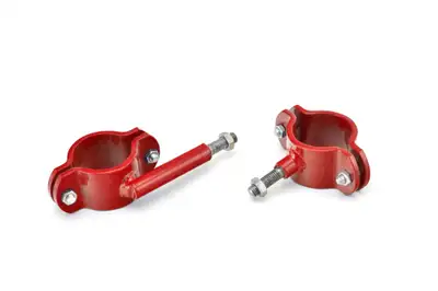 Steinjager Recovery and Towing 1997-2006 High Lift Jack Mount Roll Bar Red Baron