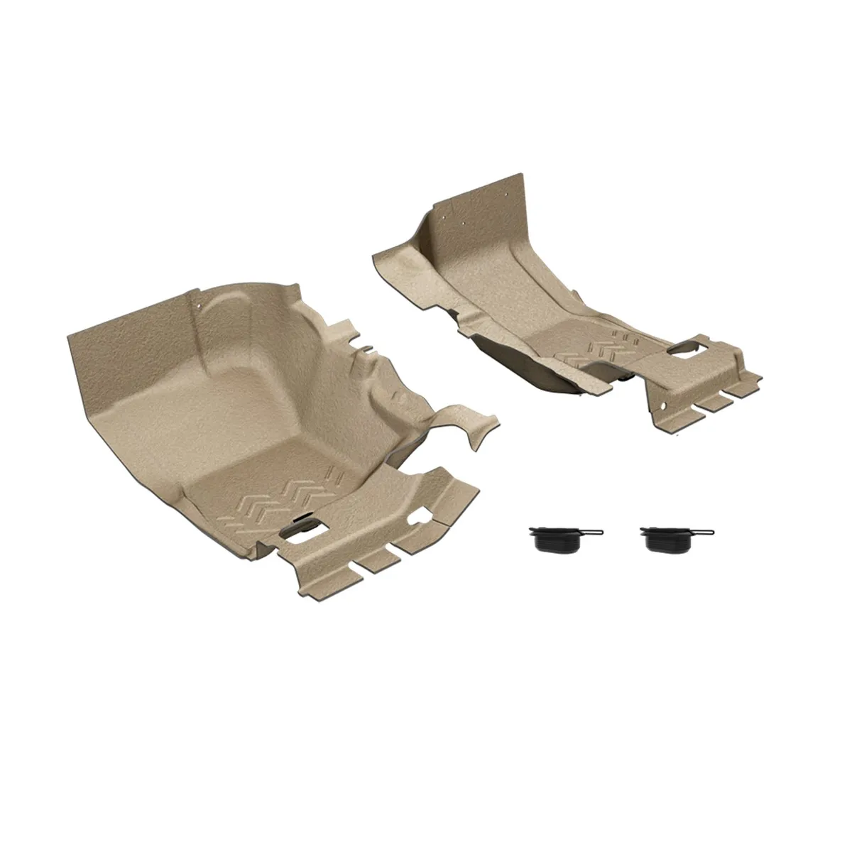 0718 Wrangler 2pc Front Composite Flooring Mesa Smoke product image