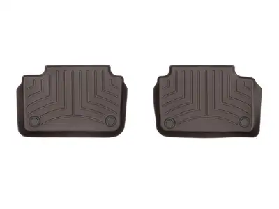 Weathertech FloorLiner™ DigitalFit®; Cocoa; Rear; 2 Piece;