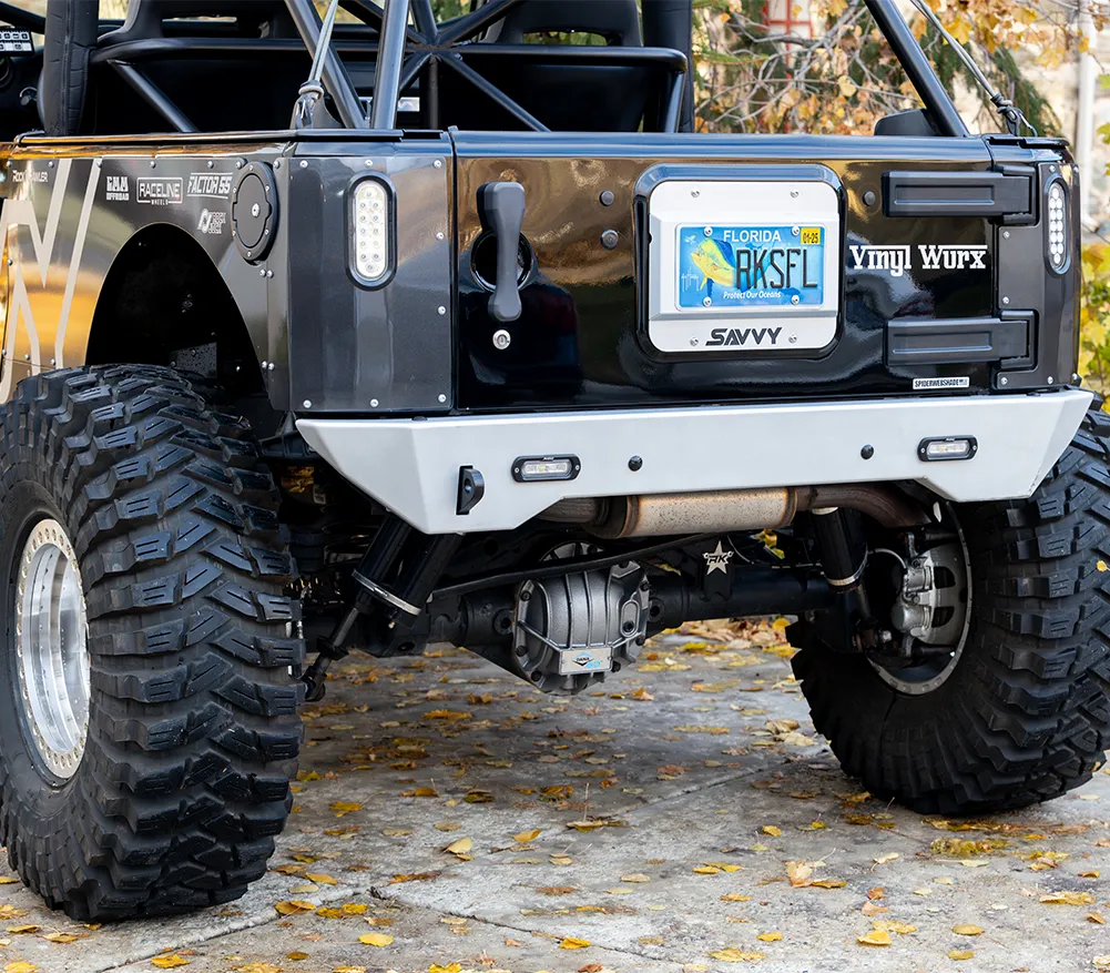 07c Wrangler Krawler Lite High Clearance Rear Bumper Raw product image