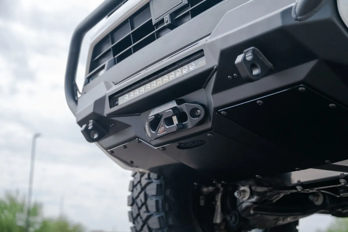 Addictive Desert Designs 2025 Toyota 4Runner Stealth Center Mount Front Bumper with Top Hoop F710353070103 product image