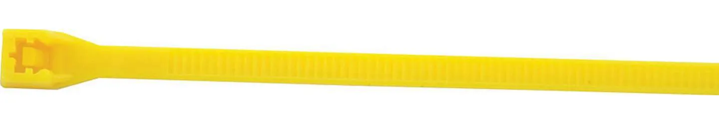 Allstar Performance Wire Ties Yellow 7.25 in 100pk
