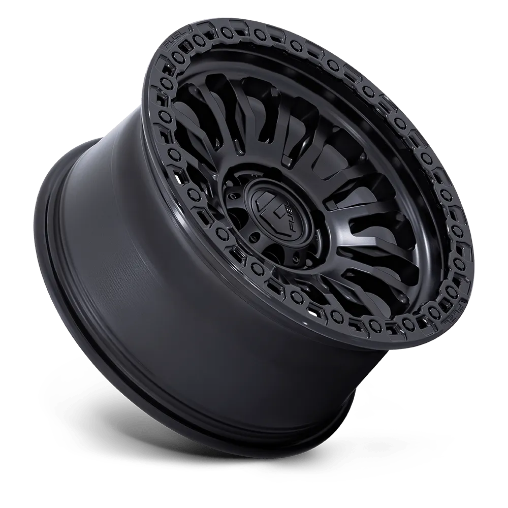 Fuel Wheels | Rincon | Matte Black w/ Gloss Black Lip product image