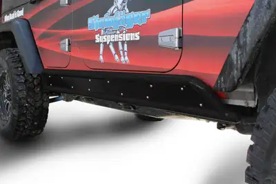 Steinjager Armor 2007-2018 Rock Sliders Phantom Frame for 4 Door Models Bare