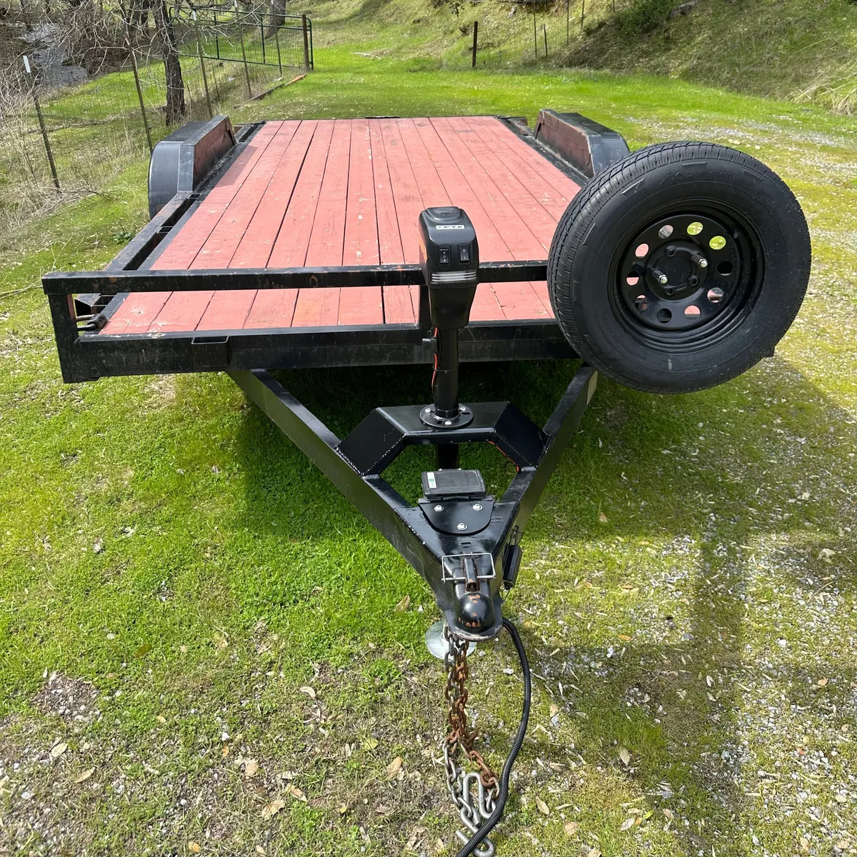 Trailer Tongue Jack Heavy Duty Relocation Mount product image