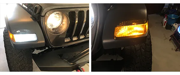 ORACLE Lighting Jeep Gladiator Front Turn Signal/ DRL Switchback 7443CK Bulb (Pair) product image