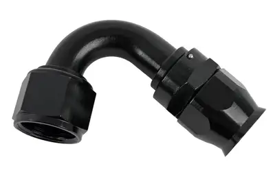 Fragola Performance Systems #12 Real Street 120 Deg. Hose End Black For Ptfe Hose