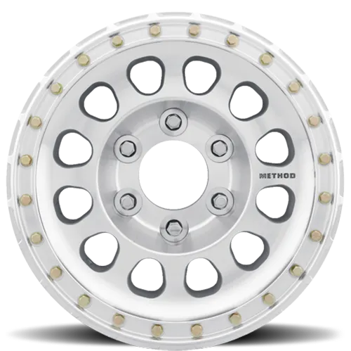 Method Race Wheels Aluminum Wheels 17x9 Beadlock MR103 Bolt Pattern 8 On 170 Offset -12 Lip Size 2.76 Raw Machined Method
