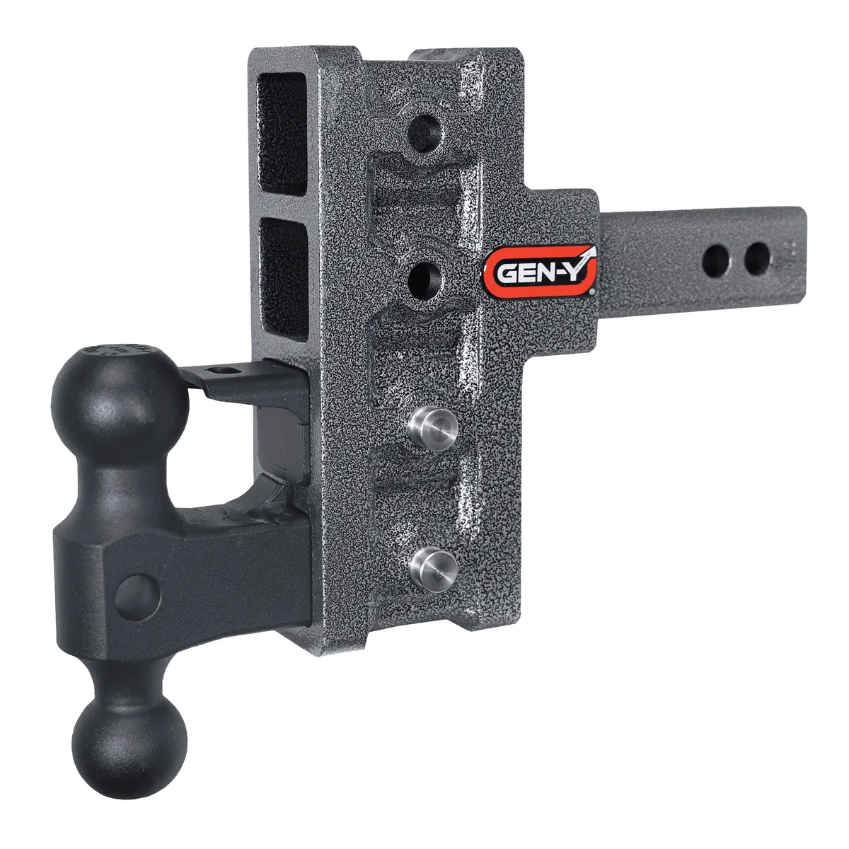 GEN-Y Hitch Mega-Duty 10in Drop Hitch w/ Dual-Ball Mount and Pintle Lock product image