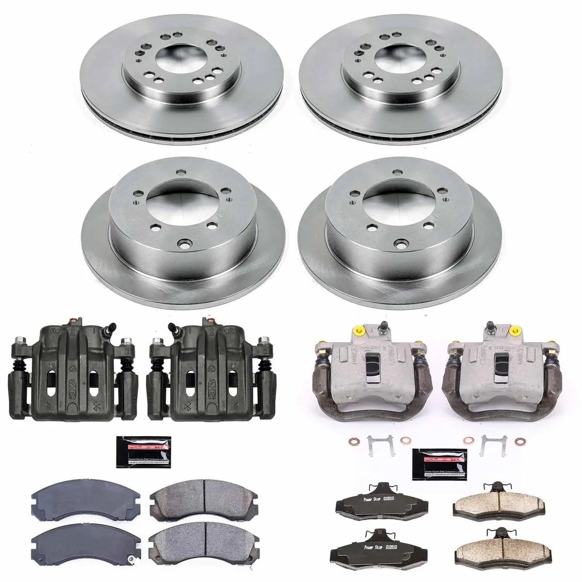 Z17 Direct Replacement Kit: Rotors; Ceramic Pads; Calipers product image