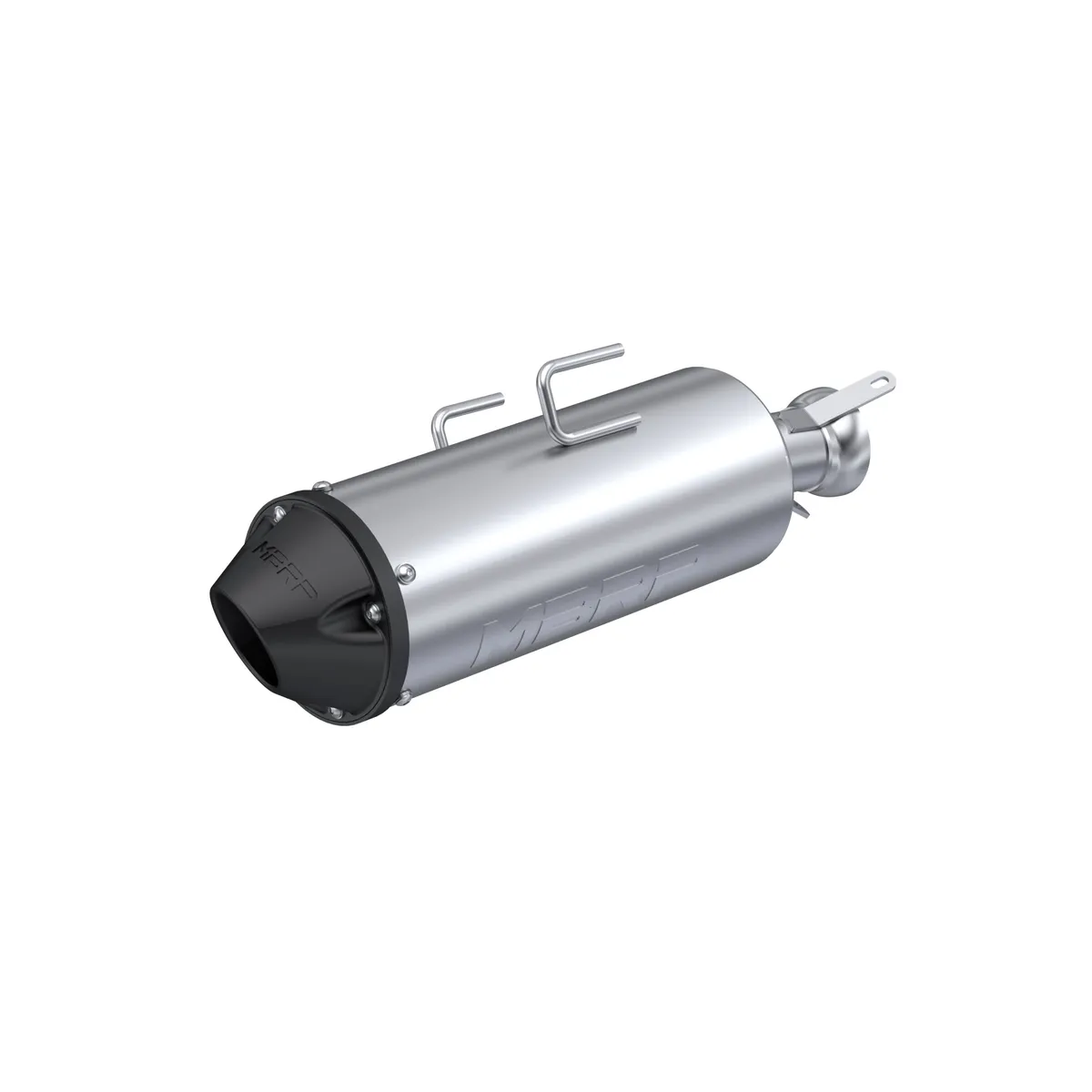 MBRP Exhaust 2013-Up Polaris Scrambler 850 Performance Series Single Slip-on Exhaust System MBRP