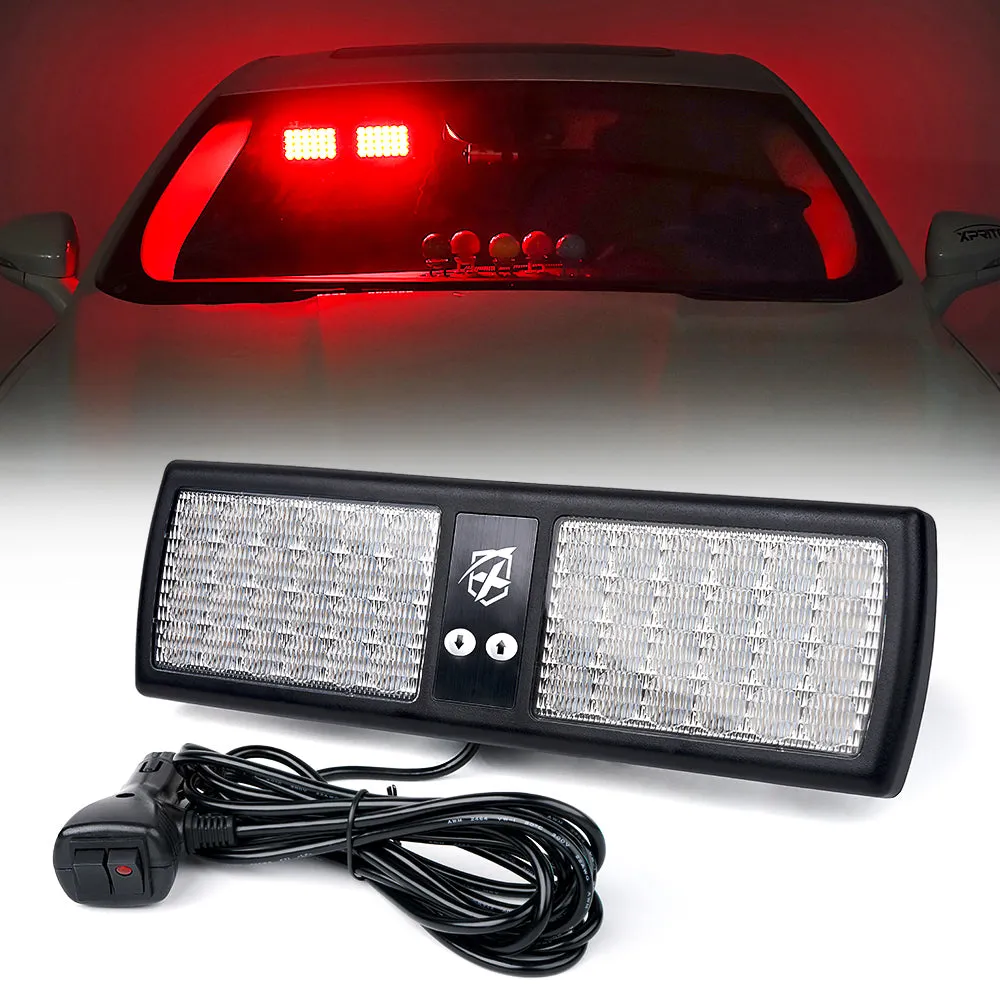 Windshield Visor 48 LED Strobe Lights | Decoy Series product image