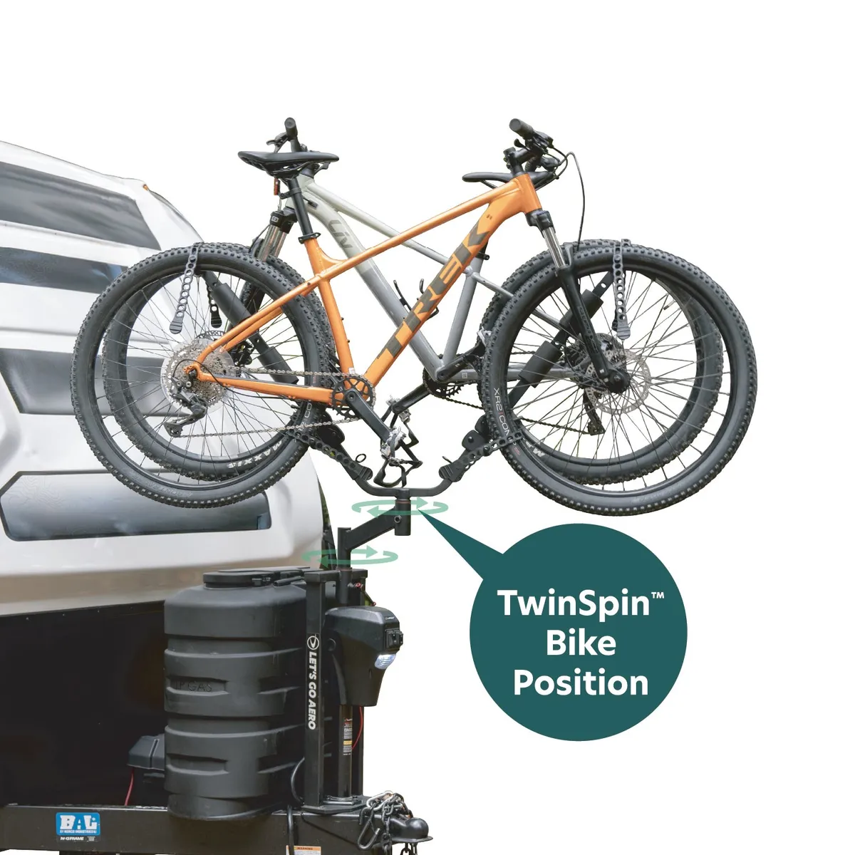 Jack-IT TS Two Bike TwinSpin Carrier product image