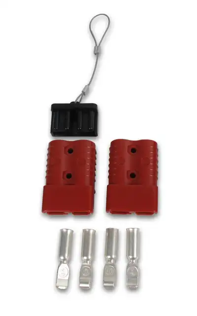 Bulldog Winch 175 AMP Quick Connect UL 2 Gauge W/Dust Cover and Wire Tether Bulldog Winch