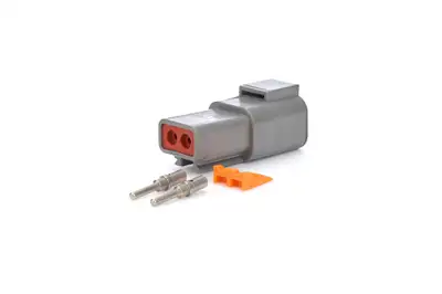 Quickcar Racing Plug Deutsch 2 Pin Receptacle DTP