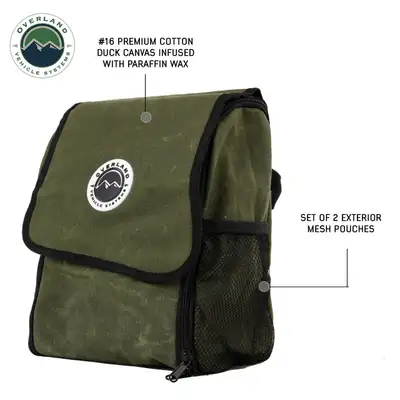Overland Vehicle Systems Organize With Overland Vehicle Systems Wax Canvas Overnight Bag Overland Vehicle Systems